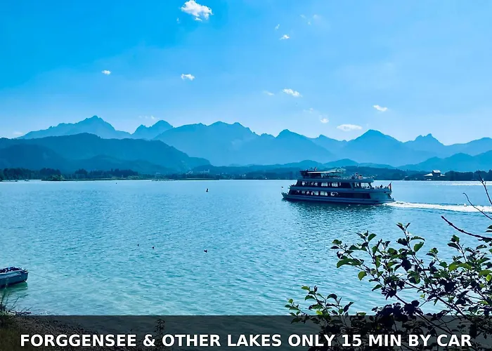 Gemuetliche Alpenwohnung Mit Balkon & Bergblick Nahe Neuschwanstein Ideal Fuer Familien & Gruppen Fuer Gemeinsame Momente Apartment Halblech
